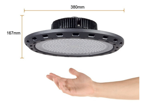 Imagen 5 de 6 de 30 Luminarias Industrial Led Ip65, Suspender, 200w, Luz Día