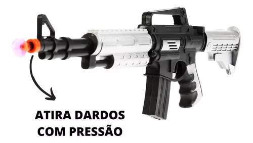 Kit Arminhas de Brinquedo Lança Dardos com Algemas Distintivo Tipo