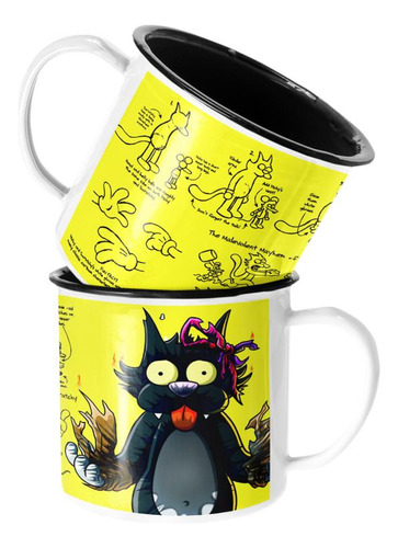 Taza Enlozada Lechera Tomy Gato Tomy Y Daly Los Simpson