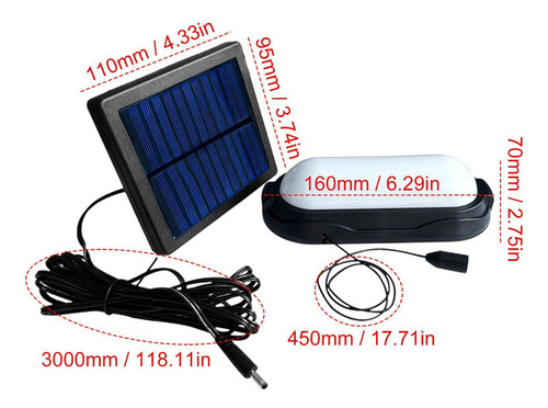 Luces Solares Para Cobertizos Al Aire Libre Luces Led Solare