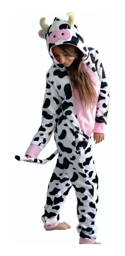 Kigurumi Vaquita De Adulto, Pijama Mameluco