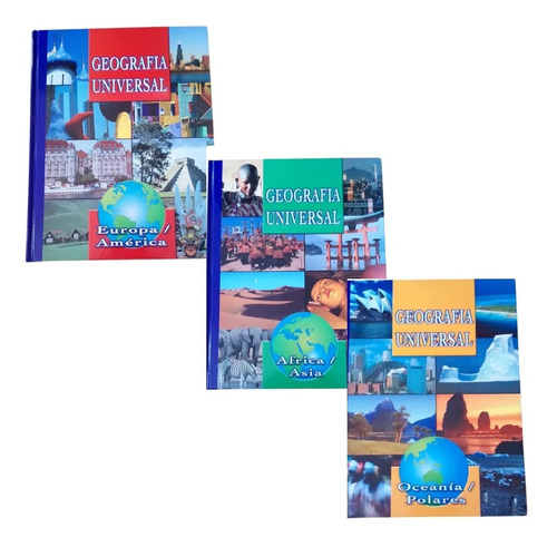  Geografía Del Mundo 3 Vols.    Con Cd. Cultural, S.a