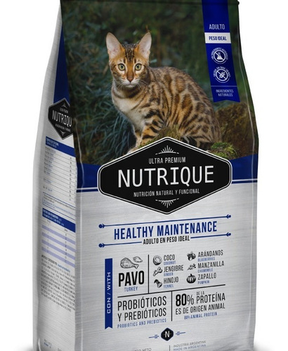 Nutrique Young Adult Cat 7.5 Kg Faunatikos