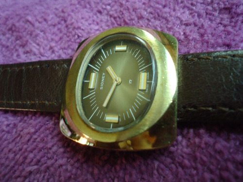 Sidney Invicta Mini Reloj Vintage Retro Suizo Para Dama
