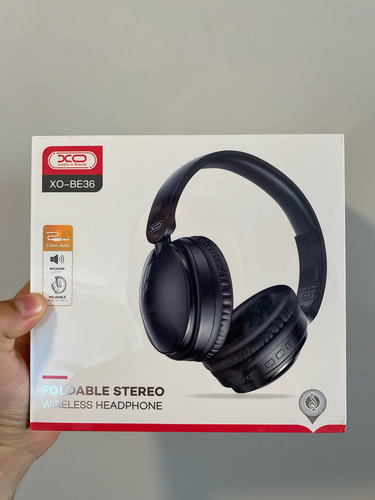 Fones De Ouvido Bluetooth Sem Fio Xo Be36 Cor Preto