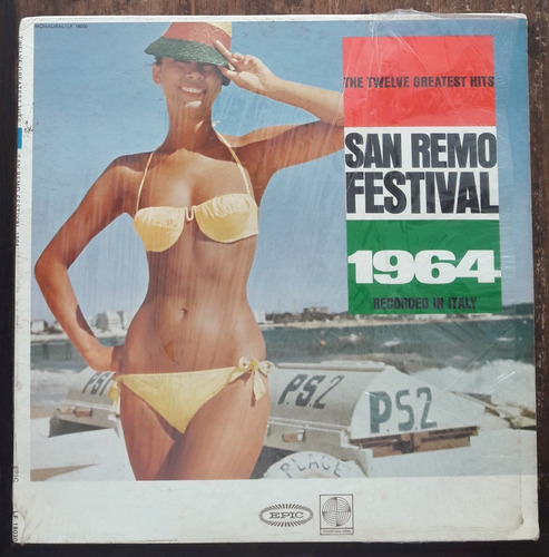 Lp San Remo Festival 1964 The Twelve Greatest Hits Ed. Us