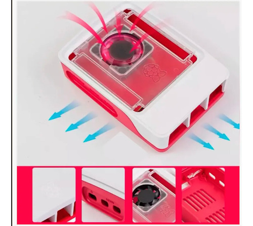 Kit Raspberry Pi 5 Pi5 B 8gb Fonte Case Sd32gb + Nota Fiscal
