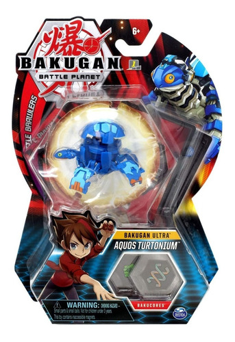 Bakugan Ultra Aquos Turtonium 2 Bakucores Spin Master 