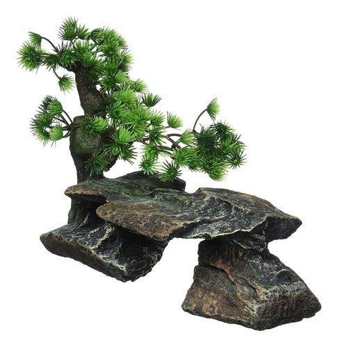 Pen Plax Bonsai Arbol En Rocas Estilo 1 Decoracion De Acua