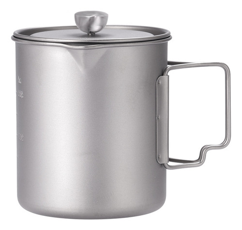 Taza De Café De Titanio Con Olla, Olla Para Cocinar Café Fra