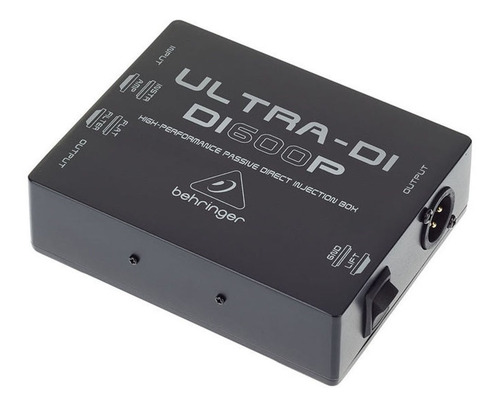 Imagen 3 de 6 de Caja Directa Pasiva Behringer Ultra Di Di600p Oferta!!