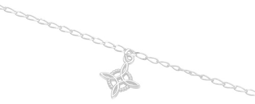 Pulsera Nudo De Bruja Una Bola Facetada Ojo Turco Plata 925 Rojo 18 Cm
