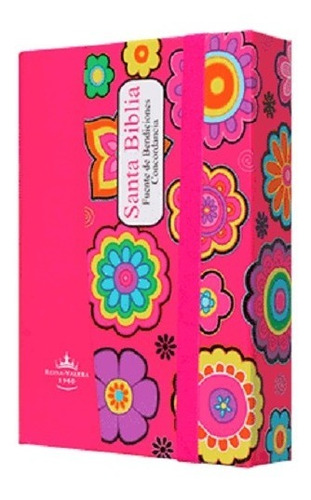 Imagen 3 de 5 de Biblia Rvr60 F. Bendiciones Tapa Dura Rosa Juvenil (818227)