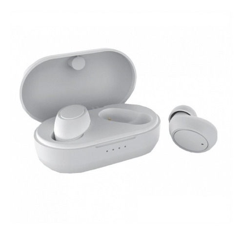 Auricular Netmak Bluetooth Ear Buds Base De Carga Portable