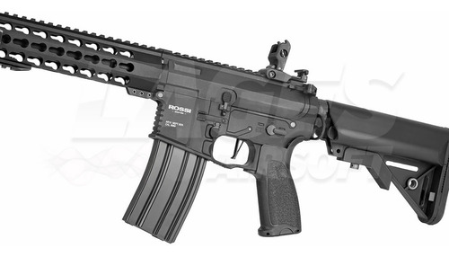 Imagem 3 de 5 de Rifle Airsoft Ar15 Neptune Keymod 10 + Nf