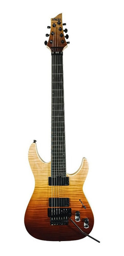 Imagen 1 de 5 de Guitarra eléctrica Schecter SLS Elite C-7 FR de arce/fresno 2018 antique fade burst con diapasón de ébano