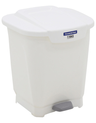 Basurero Tramontina Blanco 25 L