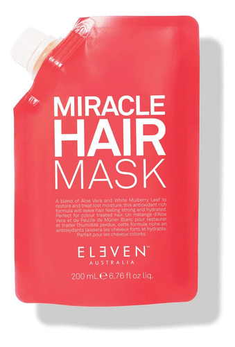 Eleven Australia Miracle Hair Mask Restore And Treat Lost Mo