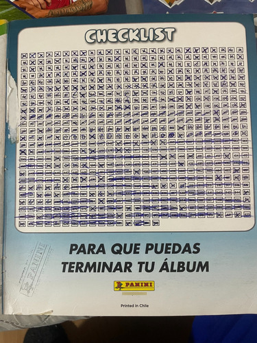 Pack Álbum Panini Selección Chile Mundial Y Copa América Kit (Usado)