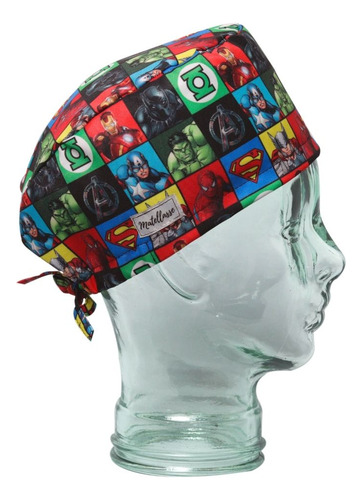 Gorro Cirúrgico Touca Medicina Enfermagem Odonto Heróis