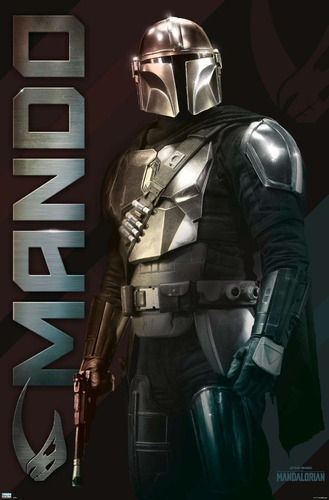 The Mandalorian Star Wars Posters Original Disney 23  X 34 
