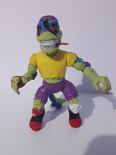 Tortugas Ninja Mutantes Figura Mondo Gecko De 1990