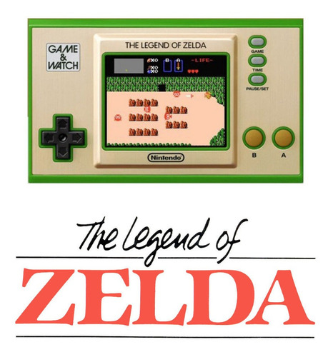Imagen 10 de 12 de Nintendo Game & Watch The Legend of Zelda color dorado y verde