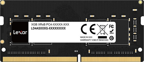 Memoria Ram Sodimm Ddr4 16gb 3200mhz Lexar Black Notebook !