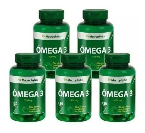 Imagem 2 de 3 de Kit 10x Ômega 3 Óleo De Peixe 1000mg Macro 120 Caps Cda