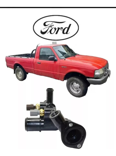 Carcasa Porta Termostato Ford Ranger 2.5 (98-02)