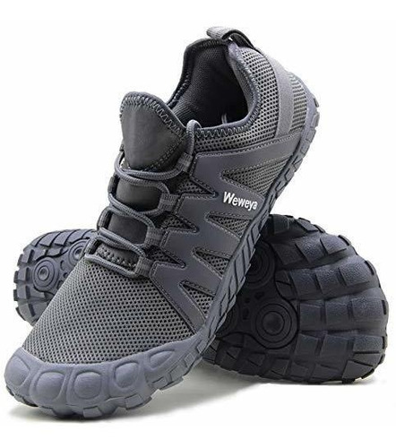 Weweya Barefoot Shoes Hombre Minimalist Running Cross Traini