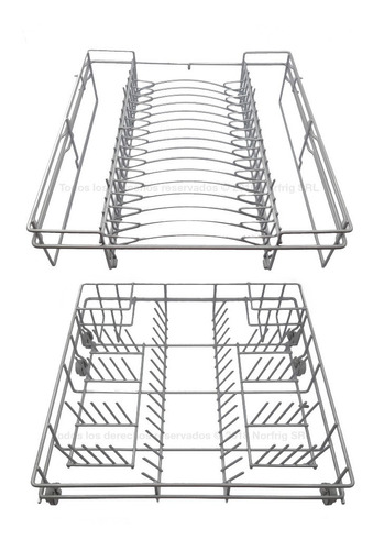 Kit Canasto Rejilla Lavavajillas Whirlpool Original Rld20a