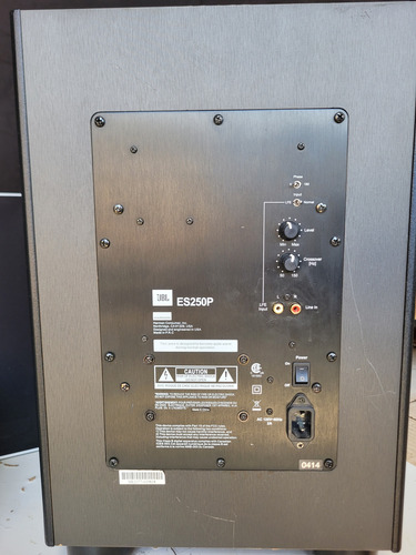 Subwoofer Jbl Ep 150p Preto (Usado)
