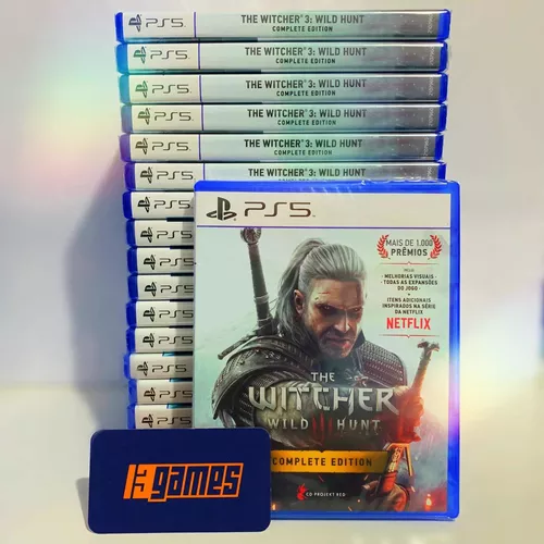 The Witcher 3 Complete Edition - Jogo Ps5 Mídia Física