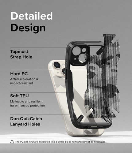 Carcasa Ringke Camo Para Apple iPhone 15 / Pro / Max