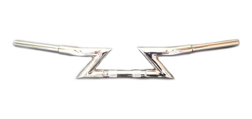Imagen 3 de 5 de Manillar Z Cromo 1 A 1 1/4 Para Harley Davidson Sportster