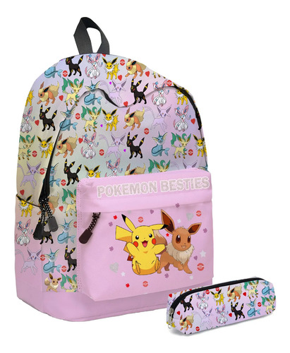 Juego De Mochila Pokémon Con Lonchera Para Niños Y Niñas | Cuotas sin  interés