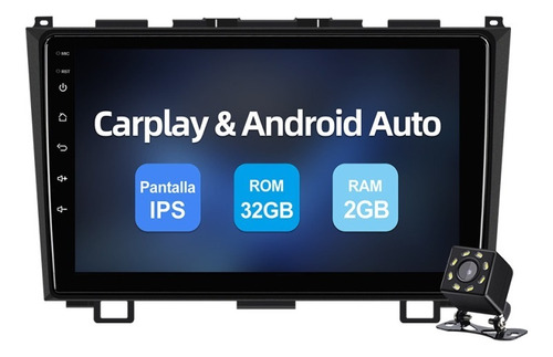 Estéreo 2+32g Para Honda Crv 2007-2011 Carplay Gps Ips Wifi