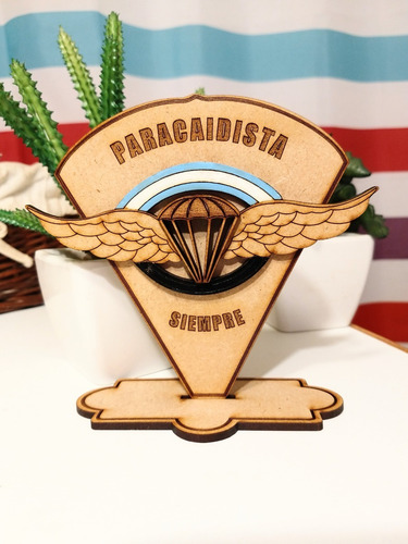 Panoplia Con El Escudo De Comandos - Ejército Argentino