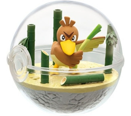 Boneco Pokemon Farfetch'd - Re-ment Terrarium