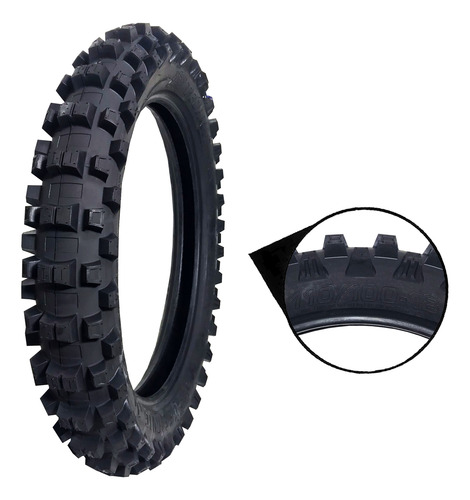 Pneu Technic Txc 110/100-18 Com Camara Honda Crf 230