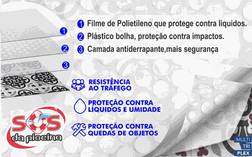 Salva Piso - Protetor De Pisos - Multitriplex - 32,5 M²