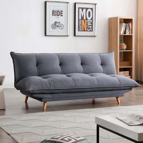 Sofa Cama Aurelio Gris Këssa Muebles