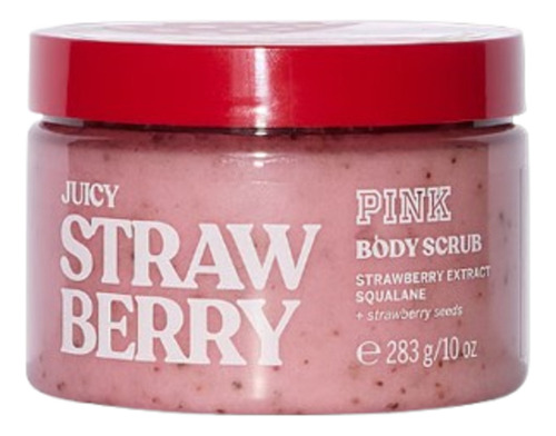Exfoliante corporal Victoria's Secret Pink con jugosas fresas