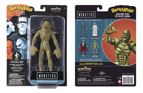 Bendy Figs Figura 17cm Monsters El Monstruo De La Laguna Neg