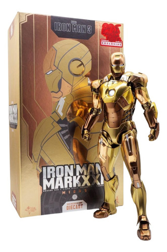 Iron Man Mark Xxi (midas) Hot Toys Exclusive Diecast