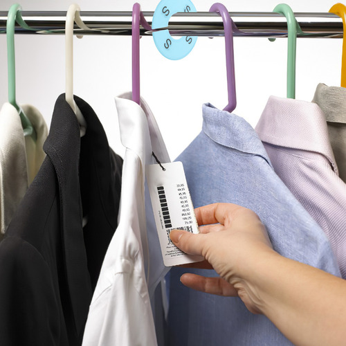 Separador De Tamaños De Estante Para Colgar Ropa, 30 Unidade