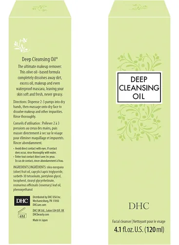 Aceite Limpiador Facial Dhc 2 Unidades 150ml