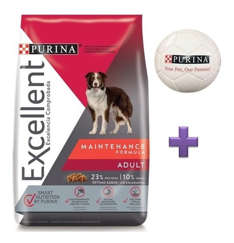 Comida Perro Excellent Adulto 15kg Mas Regalo Y Envio
