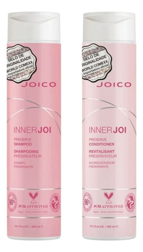 Kit Innerjoi Shampoo E Condicionador Preserve 300ml - Joico